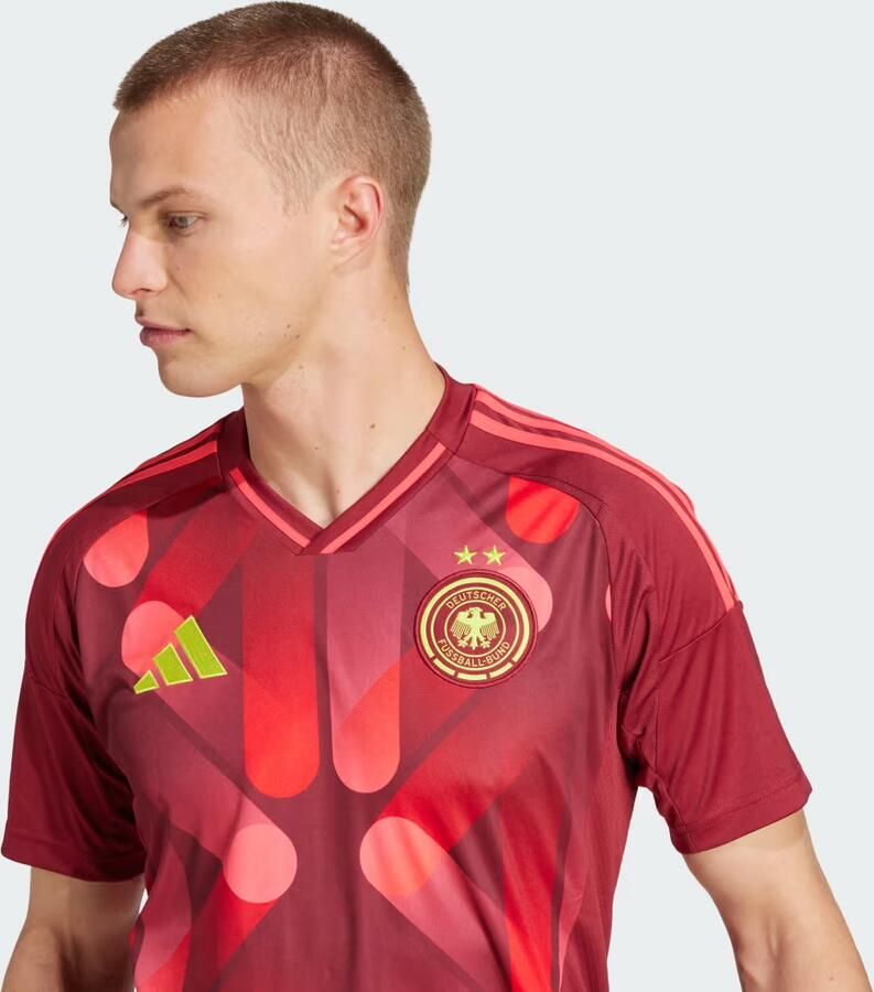 Adidas Germany WEC 2025 Shirt Bordeaux- Heren Bordeaux