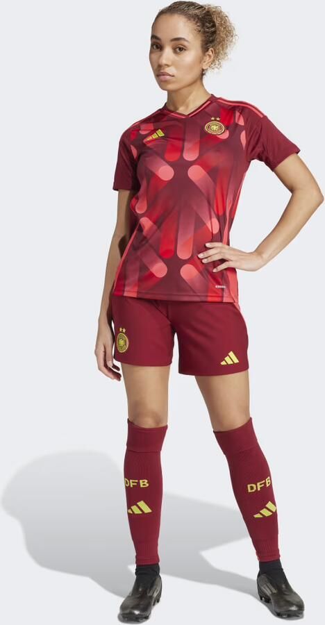 Adidas Originals DFB 25 (Women's Team) Away Jersey Women Trainingspakken rood Maat S Kleding - Foto 5