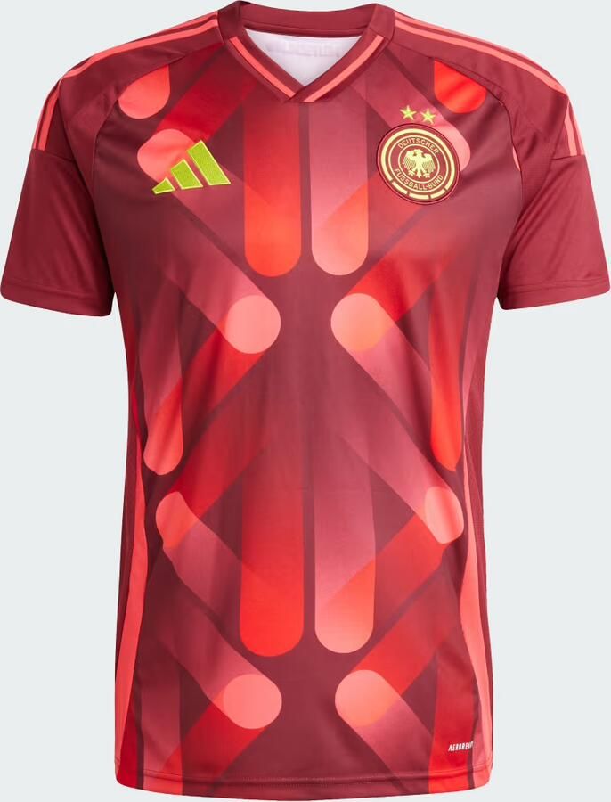 Adidas Germany WEC 2025 Shirt Bordeaux- Heren Bordeaux - Foto 2