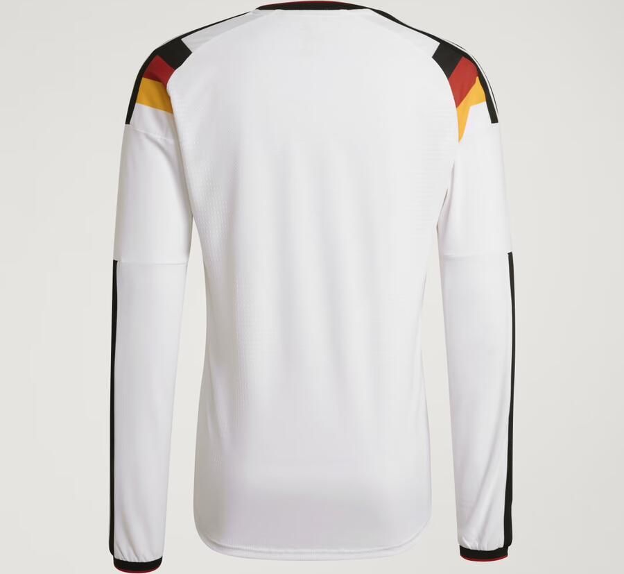 Adidas Duitsland 26 Authentiek Thuisshirt met Lange Mouwen - Foto 5