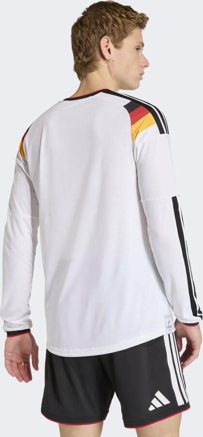 Adidas Duitsland 26 Authentiek Thuisshirt met Lange Mouwen - Foto 6