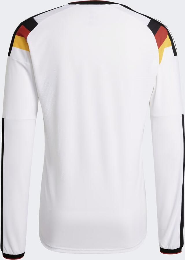 Adidas Duitsland 26 Authentiek Thuisshirt met Lange Mouwen - Foto 4