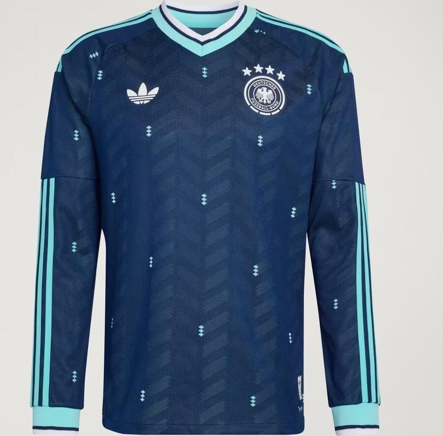 Adidas Duitsland 26 Authentiek Uitshirt met Lange Mouwen - Foto 4