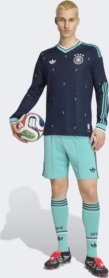 Adidas Duitsland 26 Authentiek Uitshirt met Lange Mouwen - Foto 5
