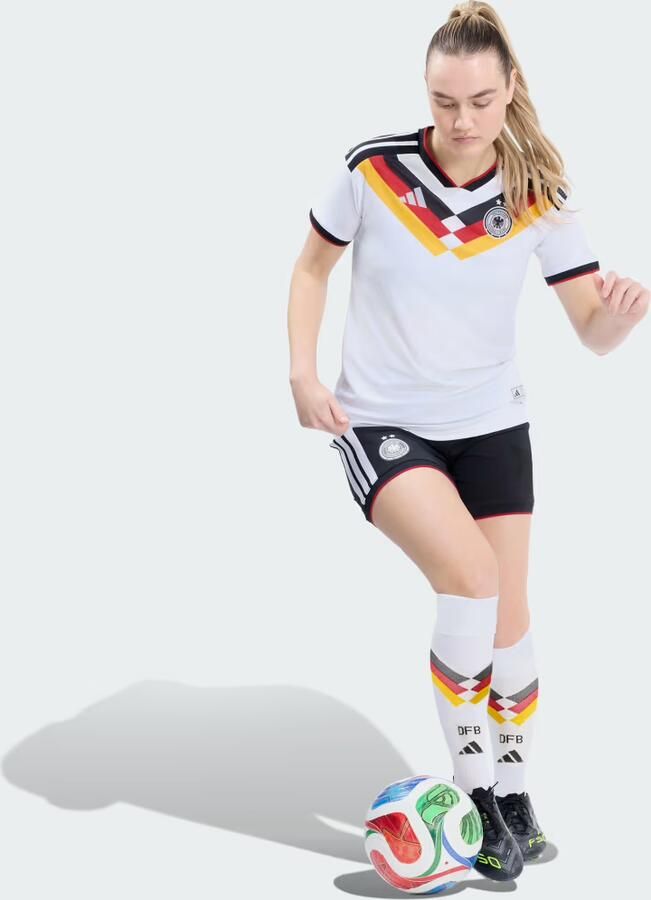 Adidas Duitsland 26 Authentieke Thuisshort - Foto 3