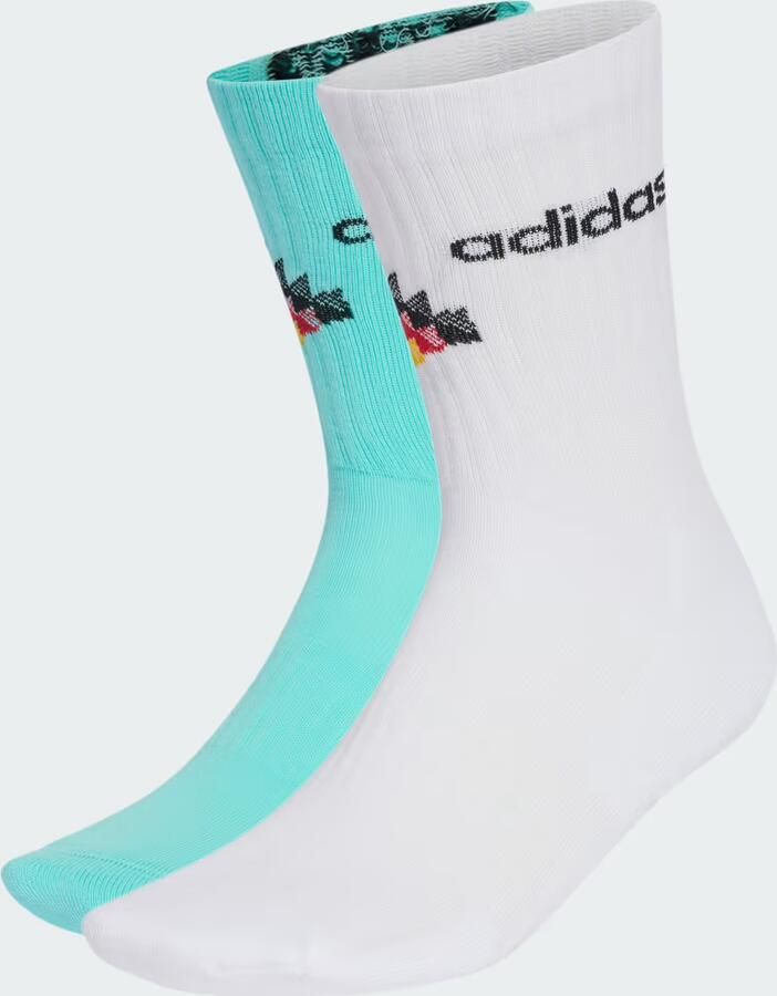 Adidas Sportswear Fan-sokken met Duitsland-26-design model 'GER Y' in set van 2