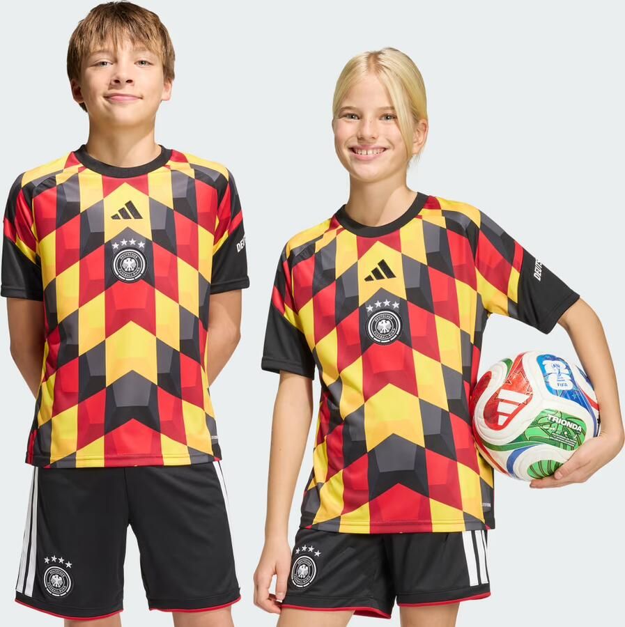 Adidas Duitsland 26 Pre-Match Thuisshirt Kids