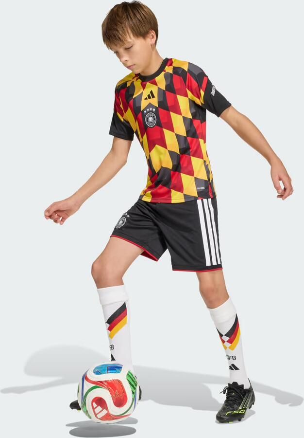 Adidas Duitsland 26 Pre-Match Thuisshirt Kids - Foto 4