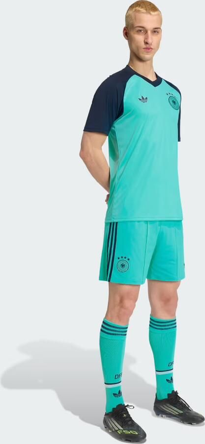 Adidas T-shirt Korte Mouw Preshirt Away Germany Football Jersey - Foto 4