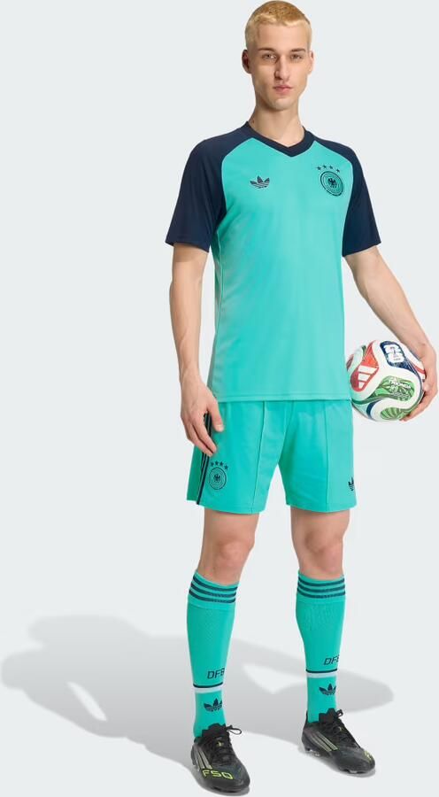 Adidas T-shirt Korte Mouw Preshirt Away Germany Football Jersey - Foto 3