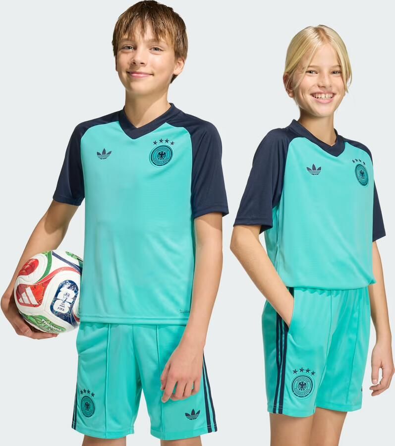 Adidas Duitsland 26 Pre-Match Uitshirt Kids
