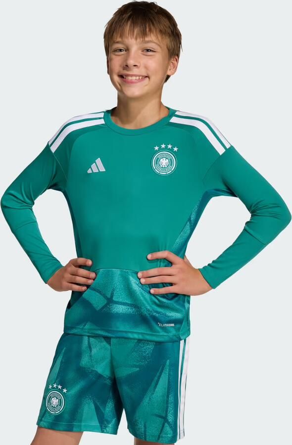 Adidas Duitsland 26 Thuis Keepersshirt met Lange Mouwen Kids - Foto 5