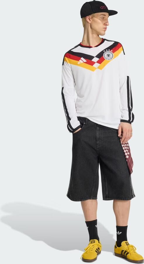Adidas Duitsland 26 Thuisshirt met Lange Mouwen - Foto 4