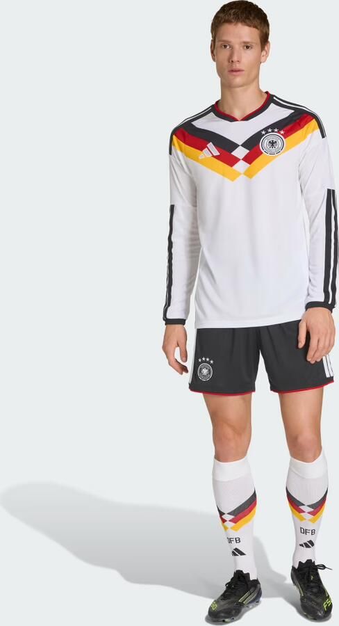 Adidas Duitsland 26 Thuisshirt met Lange Mouwen - Foto 5