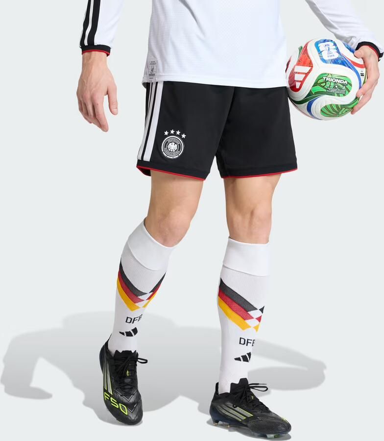 Adidas Germany 2026 Home Shorts Zwart- Heren Zwart