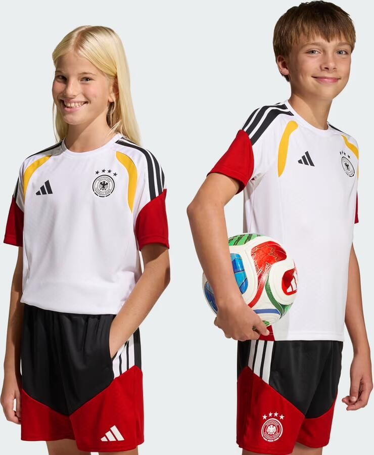 Adidas Duitsland 26 Tiro Training Voetbalshirt Kids