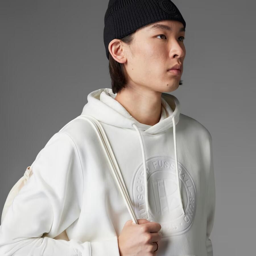 Adidas Duitsland Anniversary Hoodie Wit- Heren Wit - Foto 2