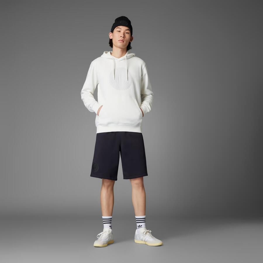 Adidas Duitsland Anniversary Hoodie Wit- Heren Wit - Foto 3