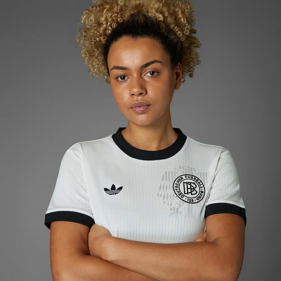 Adidas Originals Germany 125th Anniversary Shirt Dames White- Dames White - Foto 3