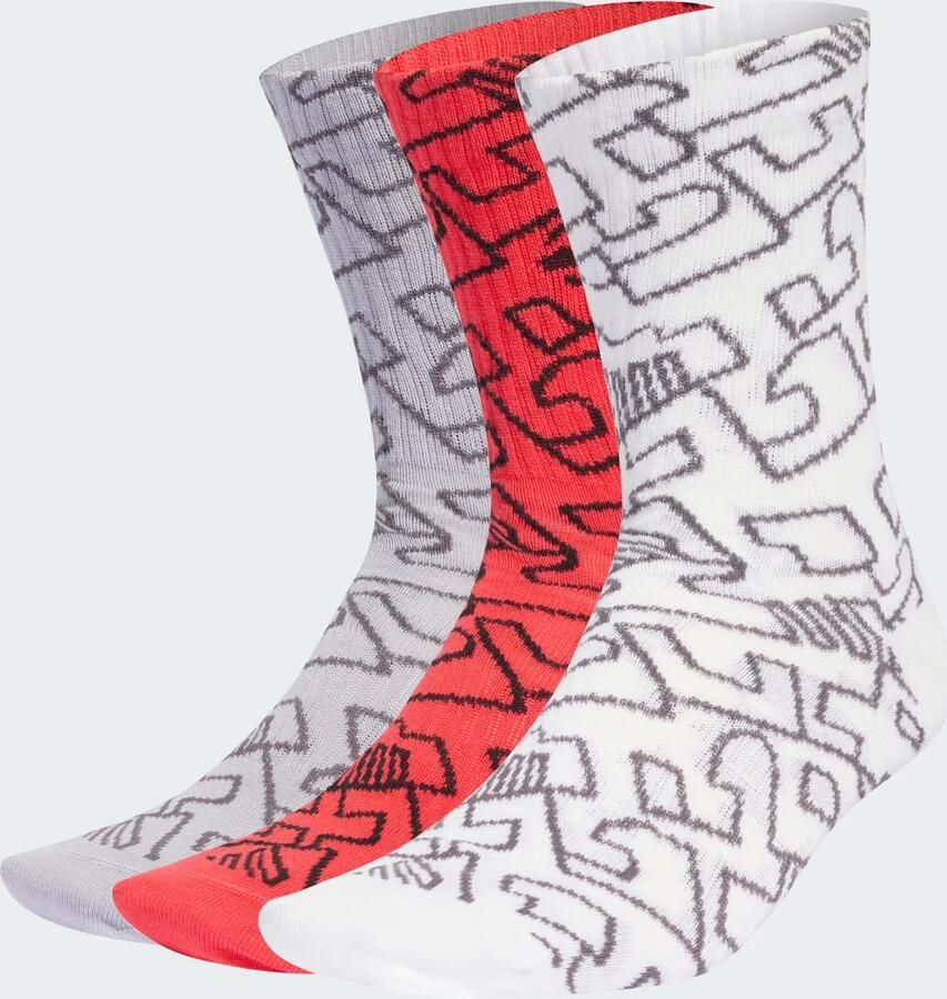Adidas Duitsland AOP Sokken 3 Paar