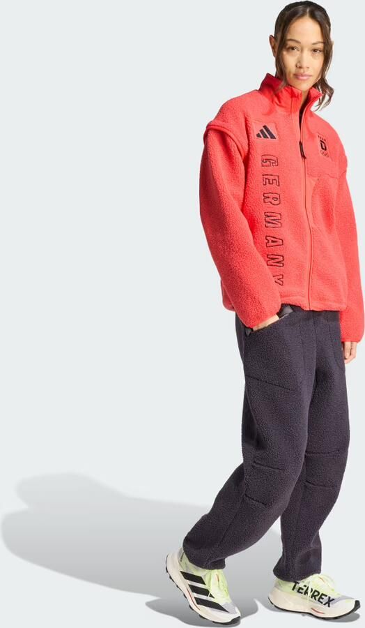 Adidas DUITSLAND HIGH PILE FLEECE BROEK - Foto 4