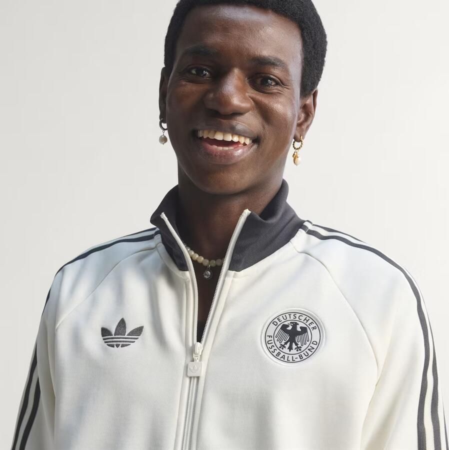 Adidas Originals regular fit trainingsjack met club logo-applicatie model 'BLACAS' - Foto 5