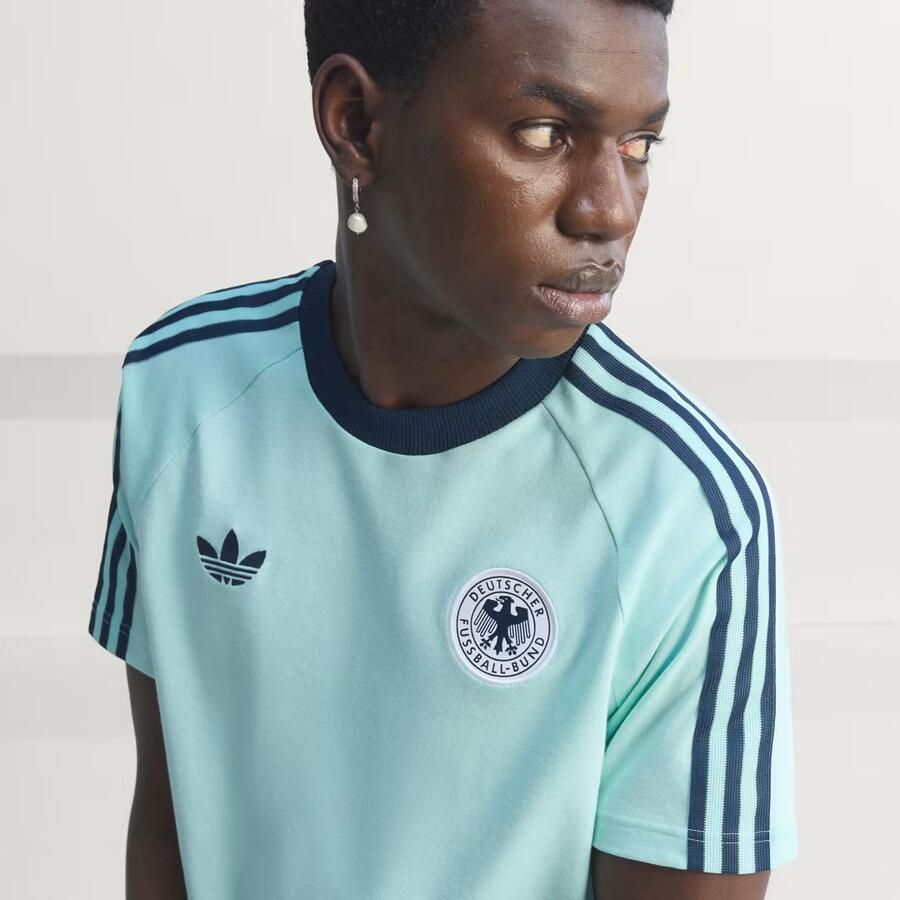 Adidas Originals regular fit T-shirt van katoenmix met DFB-applicatie