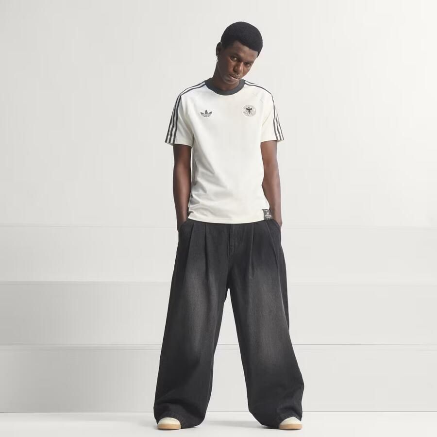 Adidas Originals regular fit T-shirt van katoenmix met DFB-applicatie - Foto 3
