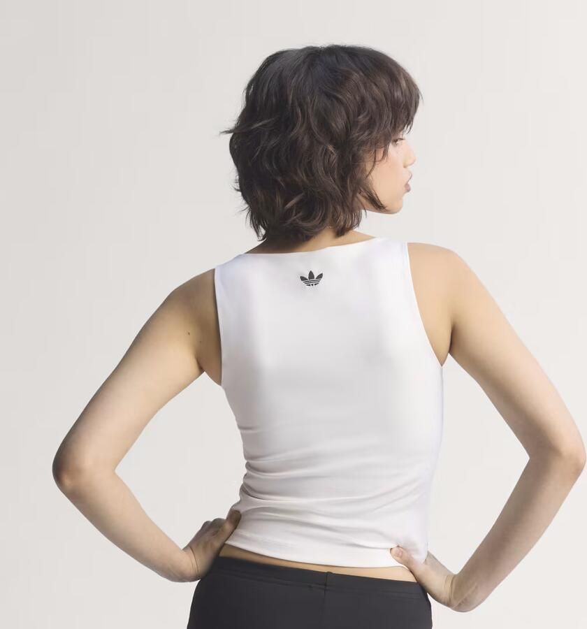 Adidas Originals Germany Football Tank Top Wit- Dames Wit - Foto 5
