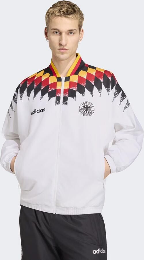 Adidas Sportswear regular fit trainingsjack met dfb-logodetail