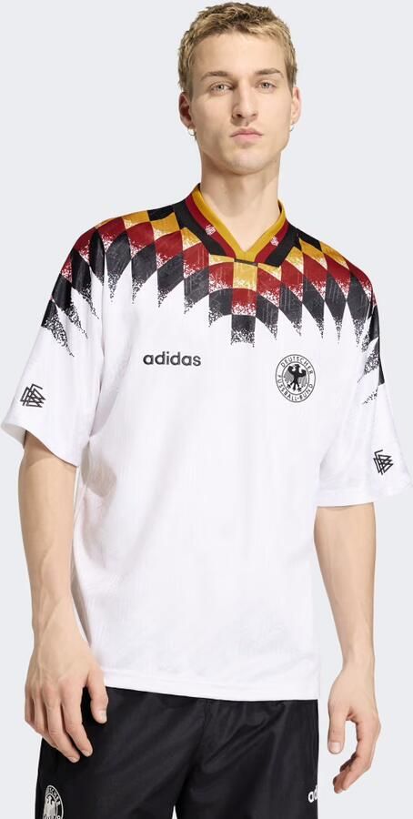 Adidas Originals Ger y '94 Retro Home Shirt Wit- Wit
