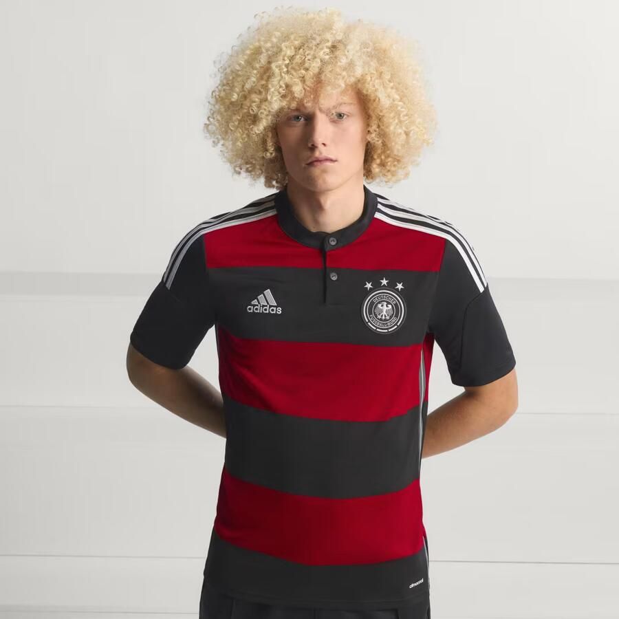 Adidas Ger y '14 Retro Away Shirt Zwart- Zwart