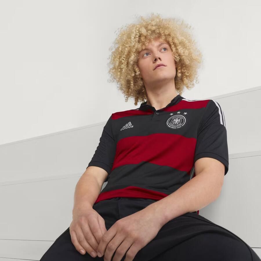Adidas Ger y '14 Retro Away Shirt Zwart- Zwart - Foto 4