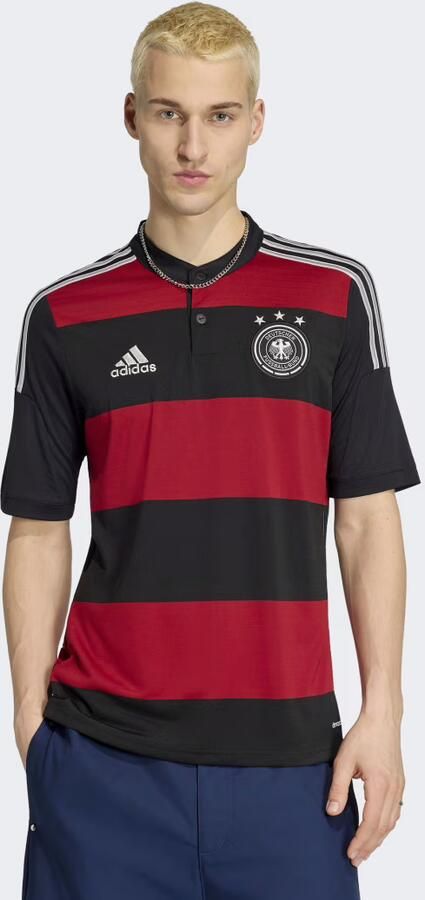 Adidas Ger y '14 Retro Away Shirt Zwart- Zwart
