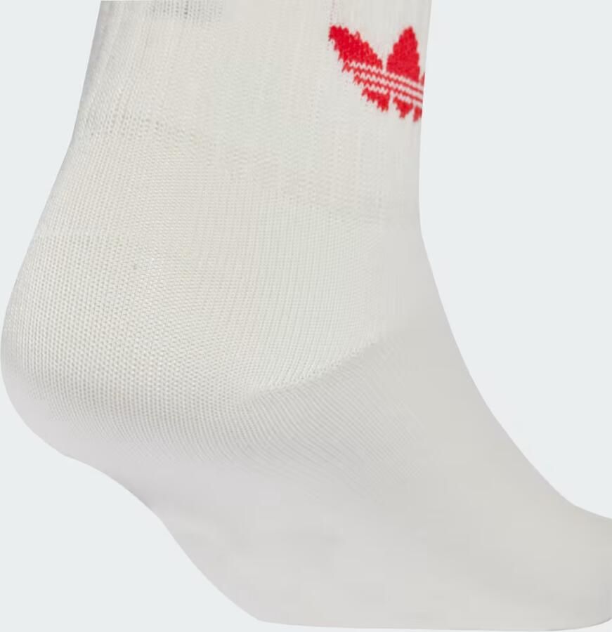 Adidas Originals 6 PACK adicolor Trefoil Ankle Socken Kids Unisex Sokken beige Maat 22-24 Kleding - Foto 4