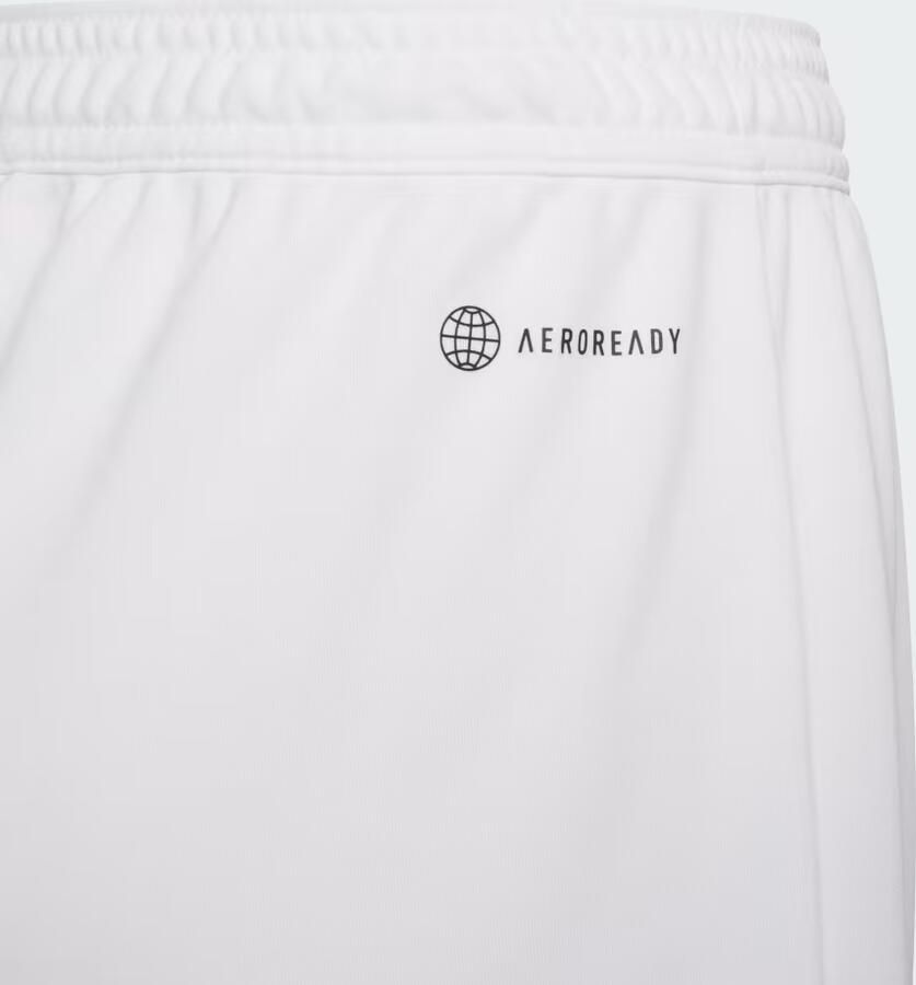 Adidas Perfor ce Junior sportshort wit Sportbroek Gerecycled polyester 140
