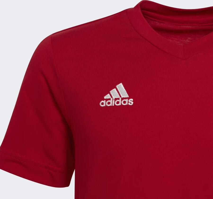 Adidas Perfor ce junior voetbalshirt rood Sport t-shirt Katoen V-hals 116