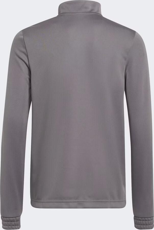 Adidas Perfor ce Junior sportsweater grijs Sport t-shirt Gerecycled polyester (duurzaam) Opstaande kraag 176