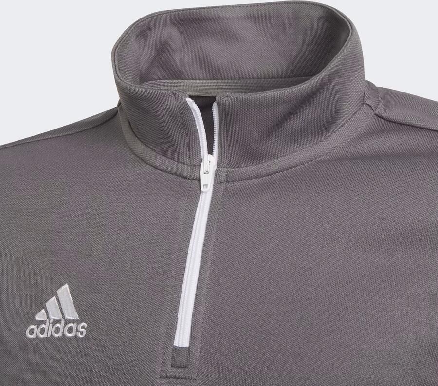 Adidas Perfor ce Junior sportsweater grijs Sport t-shirt Gerecycled polyester (duurzaam) Opstaande kraag 176 - Foto 4
