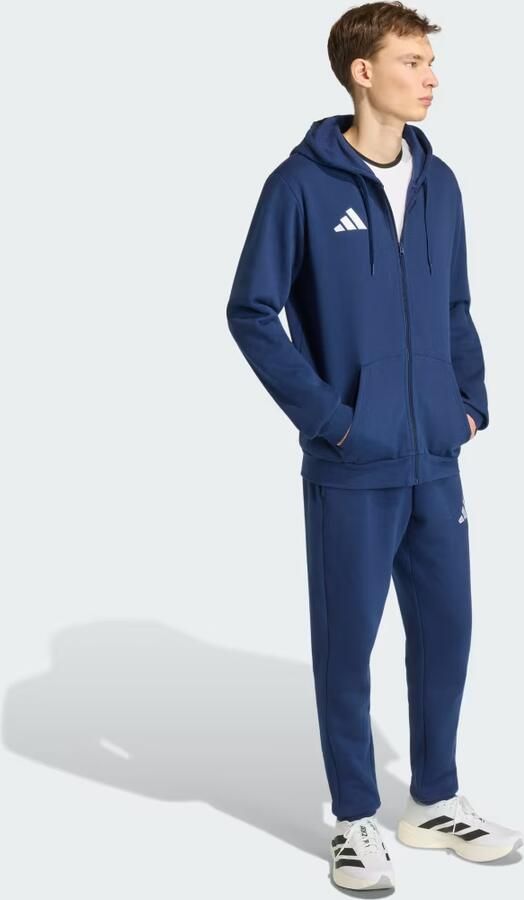 Adidas Entrada26 Hoodie met Lange Ritssluiting - Foto 3
