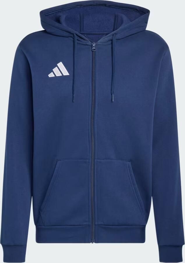 Adidas Entrada26 Hoodie met Lange Ritssluiting - Foto 2