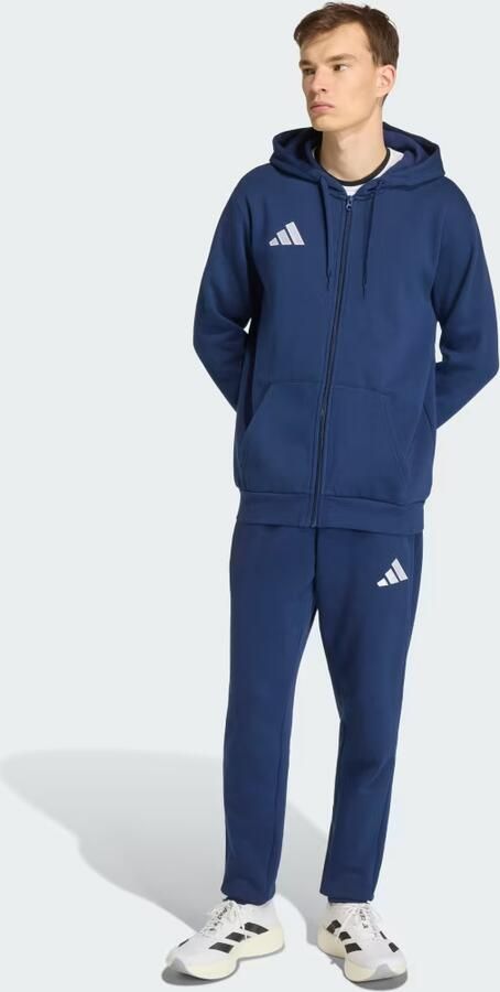 Adidas Entrada26 Hoodie met Lange Ritssluiting - Foto 6