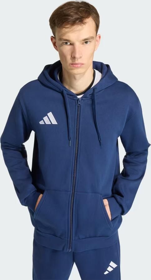 Adidas Entrada26 Hoodie met Lange Ritssluiting - Foto 4