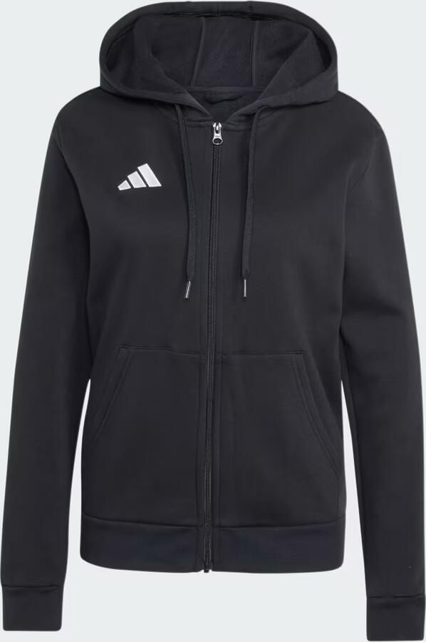 Adidas Entrada26 Hoodie met Lange Ritssluiting - Foto 4