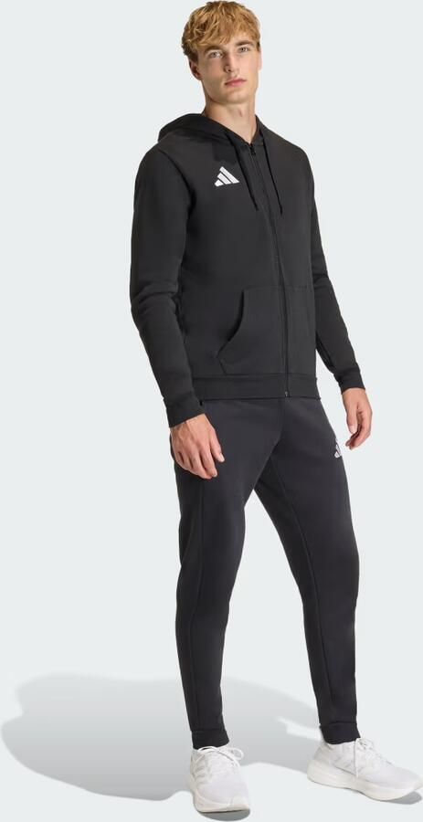 Adidas Entrada26 Hoodie met Lange Ritssluiting - Foto 5