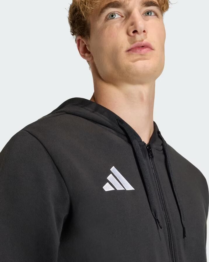 Adidas Entrada26 Hoodie met Lange Ritssluiting - Foto 4