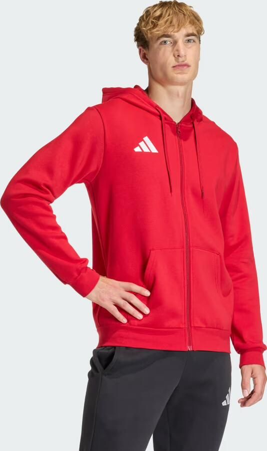 Adidas Entrada26 Hoodie met Lange Ritssluiting - Foto 2