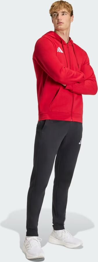 Adidas Entrada26 Hoodie met Lange Ritssluiting - Foto 7