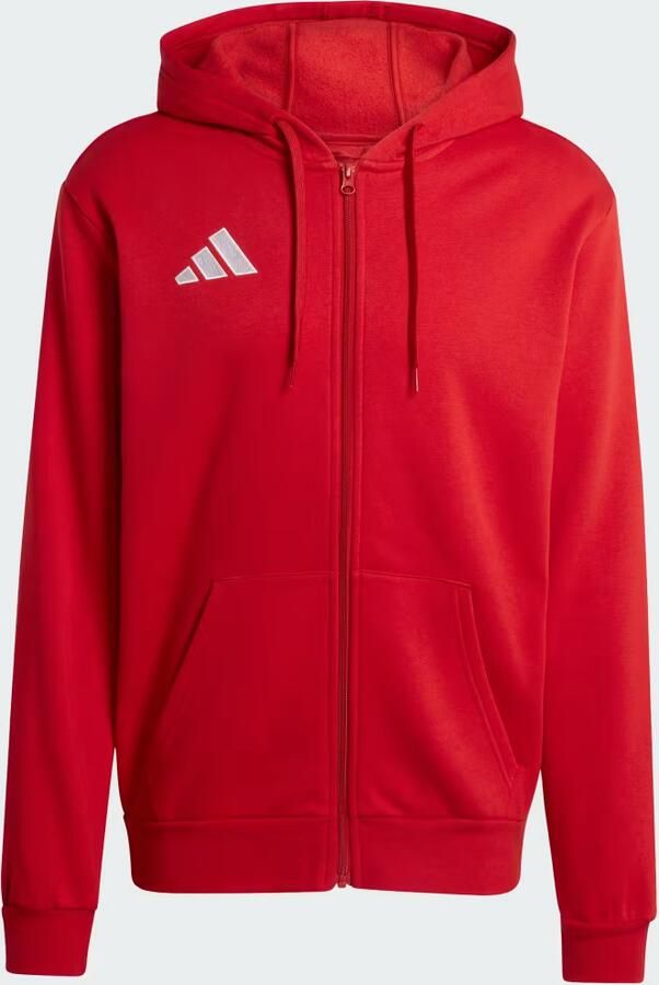 Adidas Entrada26 Hoodie met Lange Ritssluiting - Foto 5