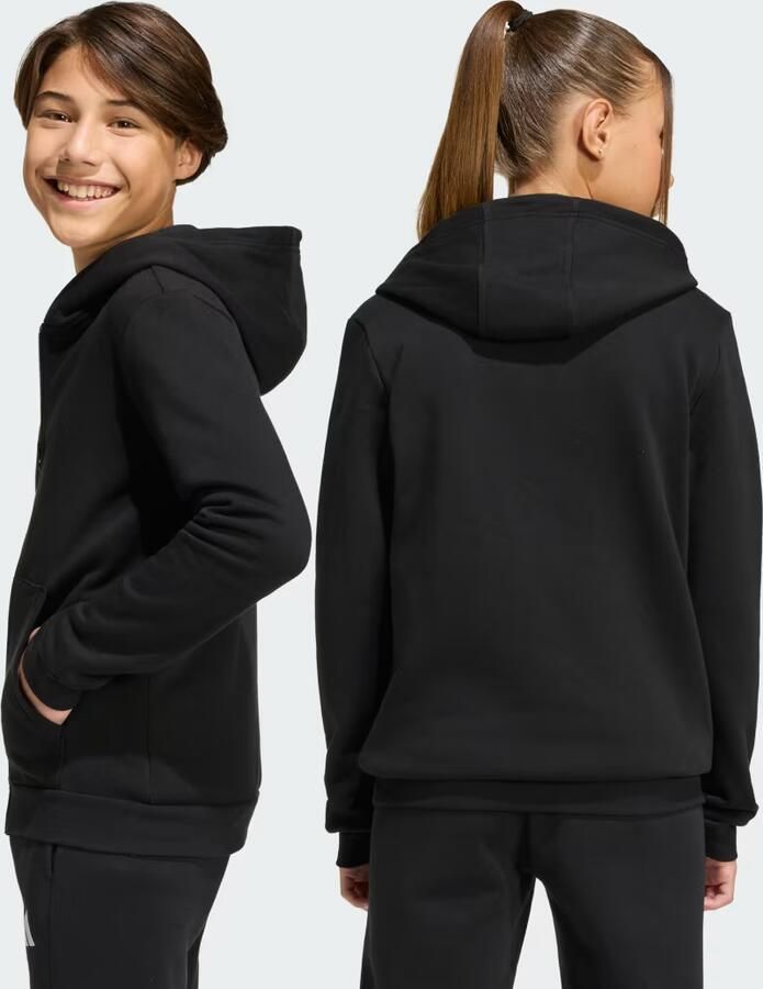 Adidas Entrada26 Hoodie met Lange Ritssluiting Kids - Foto 2